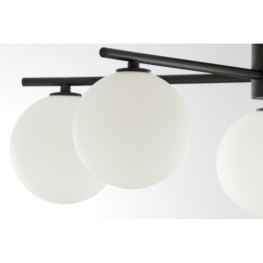 Jupiter 2049 - Lámpara de techo de superficie PRATO 5xG9/14W/230V negro/blanco