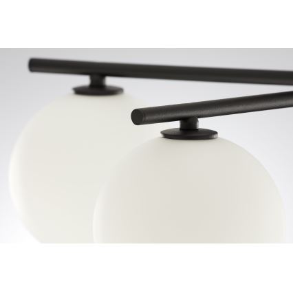 Jupiter 2049 - Lámpara de techo de superficie PRATO 5xG9/14W/230V negro/blanco
