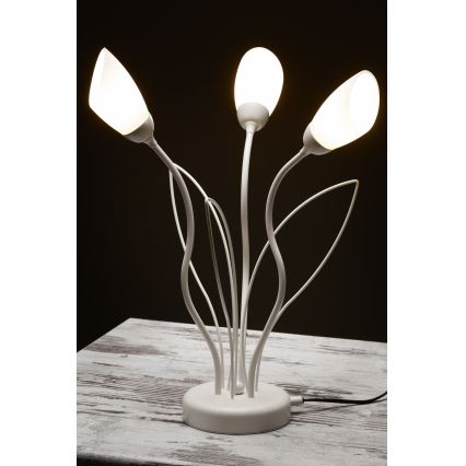 Jupiter 2060 - Lámpara de mesa GLORIOSA 3xG9/14W/230V color crema