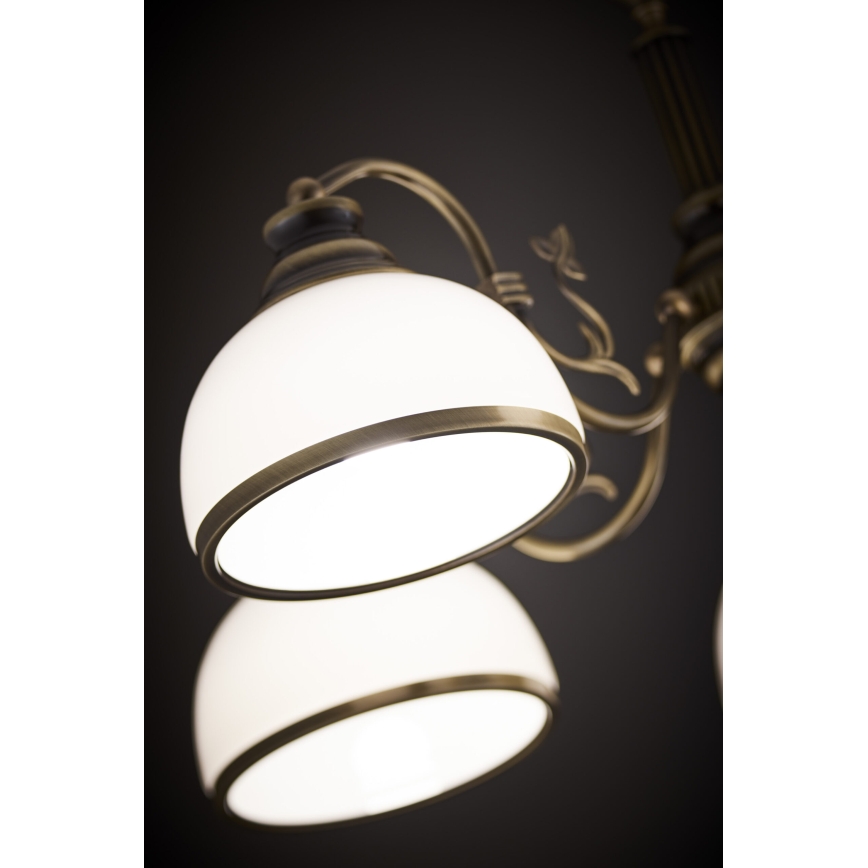 Jupiter 624 - ZU 5 - Lámpara colgante de varilla ZEUS 5xE27/60W/230V
