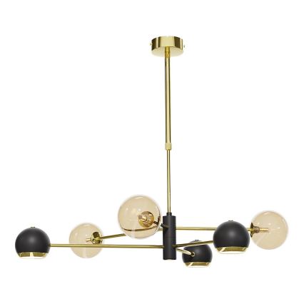 Jupiter - Cristal de repuesto para lámpara MOKA G9 Ø 12 cm, beige ahumado