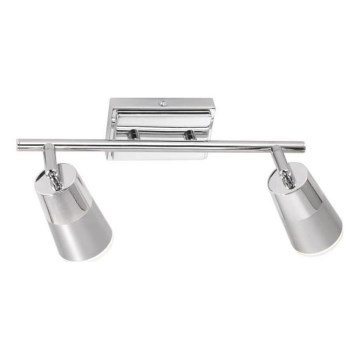 JUST LIGHT. 11229-17 - Foco LED DALLI 2xLED/3,5W/230V cromo brillante