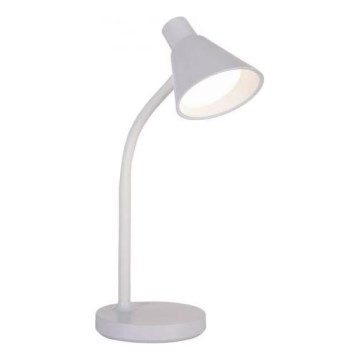 JUST LIGHT. 11248-16 - Lámpara de mesa flexible LED PIXIE, 4,5W/230V, blanca