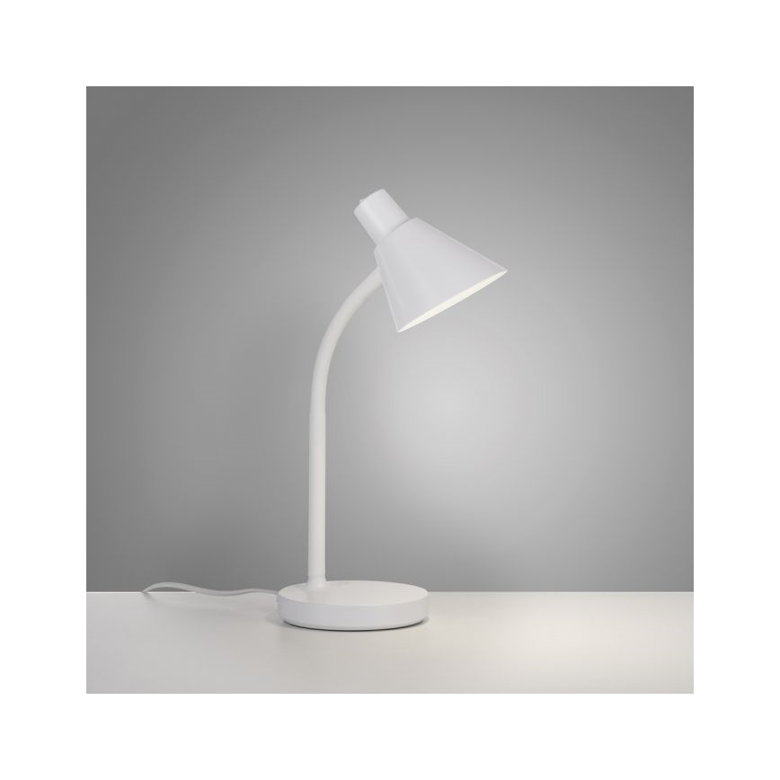 JUST LIGHT. 11248-16 - Lámpara de mesa flexible LED PIXIE, 4,5W/230V, blanca