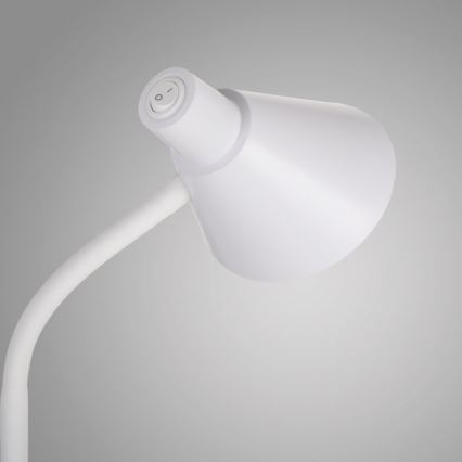 JUST LIGHT. 11248-16 - Lámpara de mesa flexible LED PIXIE, 4,5W/230V, blanca