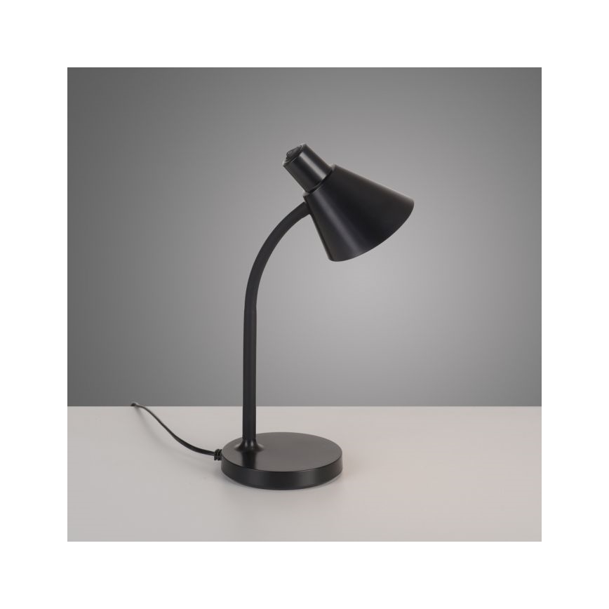 JUST LIGHT. 11248-18 - Lámpara de mesa flexible LED PIXIE LED/4,5W/230V negra