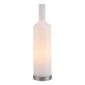JUST LIGHT. 14006-16 - Lámpara de mesa BOTTLE 1xE14/25W/230V blanca