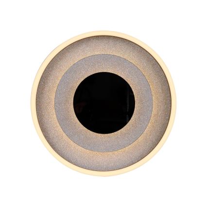 JUST LIGHT. 14409-21 - Lámpara de techo LED GLITTY LED/22W/230V Ø 40 cm negra