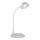 JUST LIGHT. 14414-16 - Lámpara de mesa LED regulable, flexible y táctil con carga inalámbrica PUCKI LED/4,5W/230V blanca