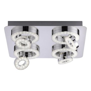 JUST LIGHT. 14662-17 - LED RGBW Foco regulable TIM LOLASMART 4xLED/5,9/230V 2700-5000K + control remoto