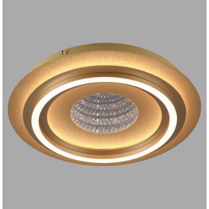 JUST LIGHT. 15089-60 - Lámpara de techo LED CICHIO LED/36W/230V Ø 40 cm dorada