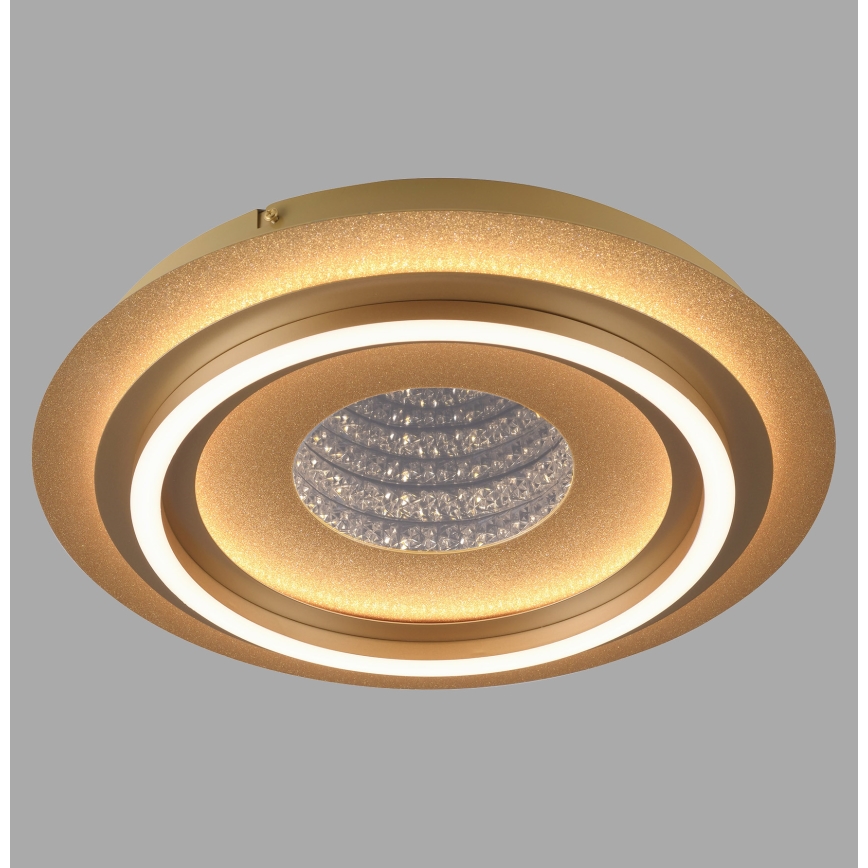 JUST LIGHT. 15089-60 - Lámpara de techo LED CICHIO LED/36W/230V Ø 40 cm dorada