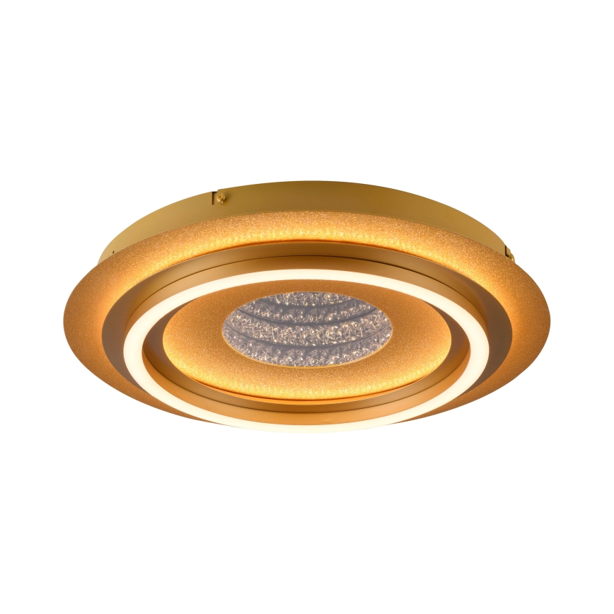JUST LIGHT. 15089-60 - Lámpara de techo LED CICHIO LED/36W/230V Ø 40 cm dorada