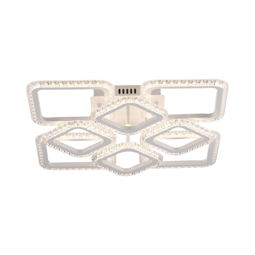 JUST LIGHT. 15269-16 - Plafón LED CRYSTALLO LED/43,5W/230V 49x49 cm blanco
