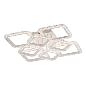 JUST LIGHT. 15269-16 - Plafón LED CRYSTALLO LED/43,5W/230V 49x49 cm blanco