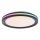 JUST LIGHT. 7509018 - Plafón LED RGBW regulable GANGES LED/24W/230V 2700-5000K + control remoto