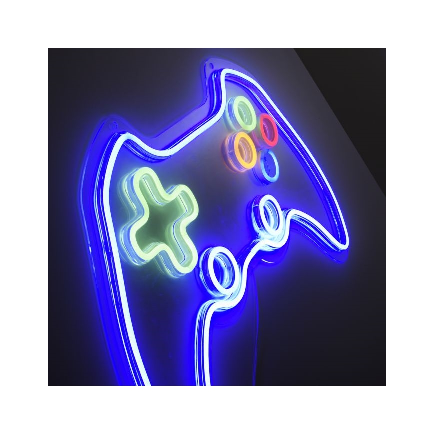 JUST LIGHT. 85022-70 - Decoración de pared LED con efecto neón NEON LED/6,5W/5V para gamers