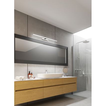 Iluminación LED para espejo de baño ASTEN LED/15W/230V IP44 cromo brillante
