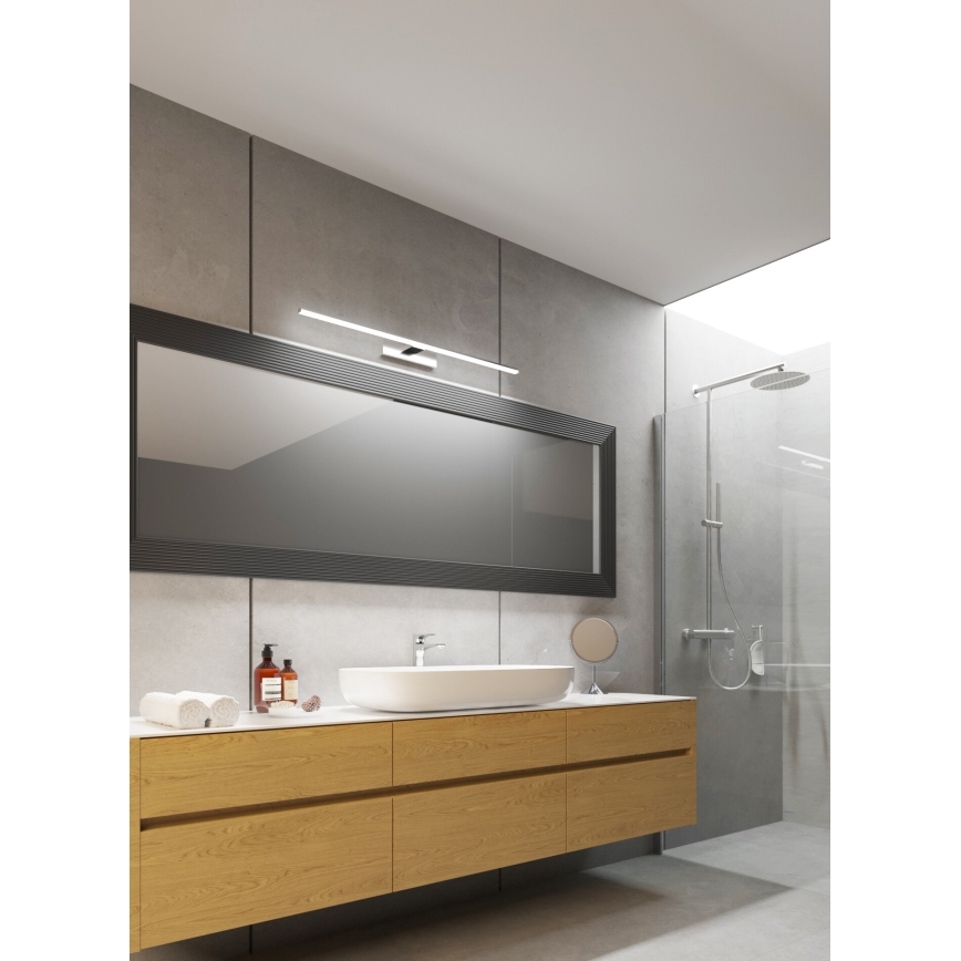 Iluminación LED para espejo de baño ASTEN LED/15W/230V IP44 cromo brillante