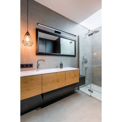 Iluminación LED para espejo de baño ASTEN LED/15W/230V IP44 negro