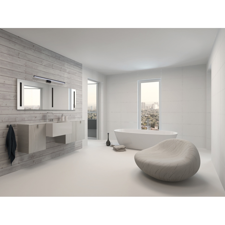 Iluminación LED para espejo de baño ASTEN LED/15W/230V IP44 negro