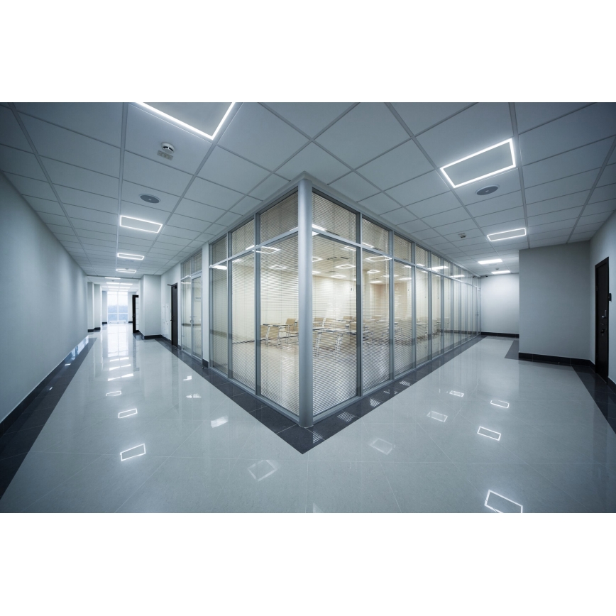 Marco empotrable LED AVAR LED/32W/230V 4000K UGR19 59,5x59,5 cm
