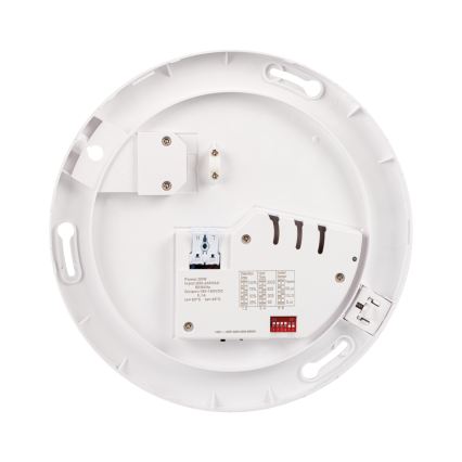 Luminaria LED de techo VARSO con sensor de movimiento y sensor crepuscular LED/22/30W/230V 3000/4000/6500K Ø 33 cm IP54