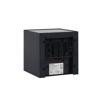 Luminaria solar de pared LED con sensor REKA LED/3W/3,7V 1800 mAh 3000/4000/6500K IP65 negra