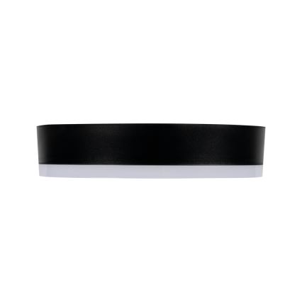 Plafón LED de exterior TURA LED/24W/230V 4000K IP65 negro