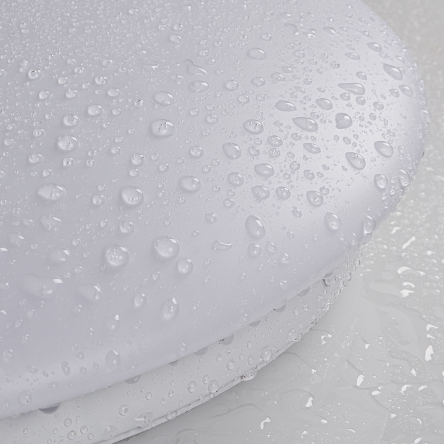 LED Luminaria de techo para baño con sensor de movimiento y de crepúsculo CORSO LED/18W/230V 3000/4000/6500K Ø 33 cm IP44