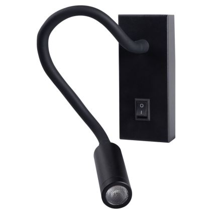 Lámpara LED flexible TONIL LED/2,7W/230V negra