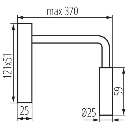 Lámpara flexible LED TONIL LED/2,7W/230V blanca