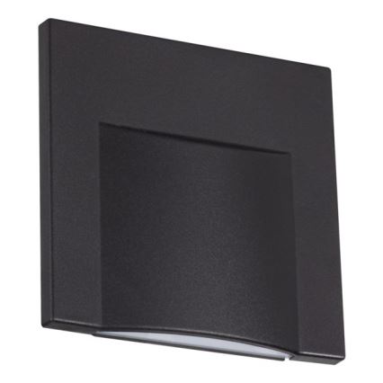 Luminaria LED para escalera ERINUS LED/0,8W/12V 4000K negra