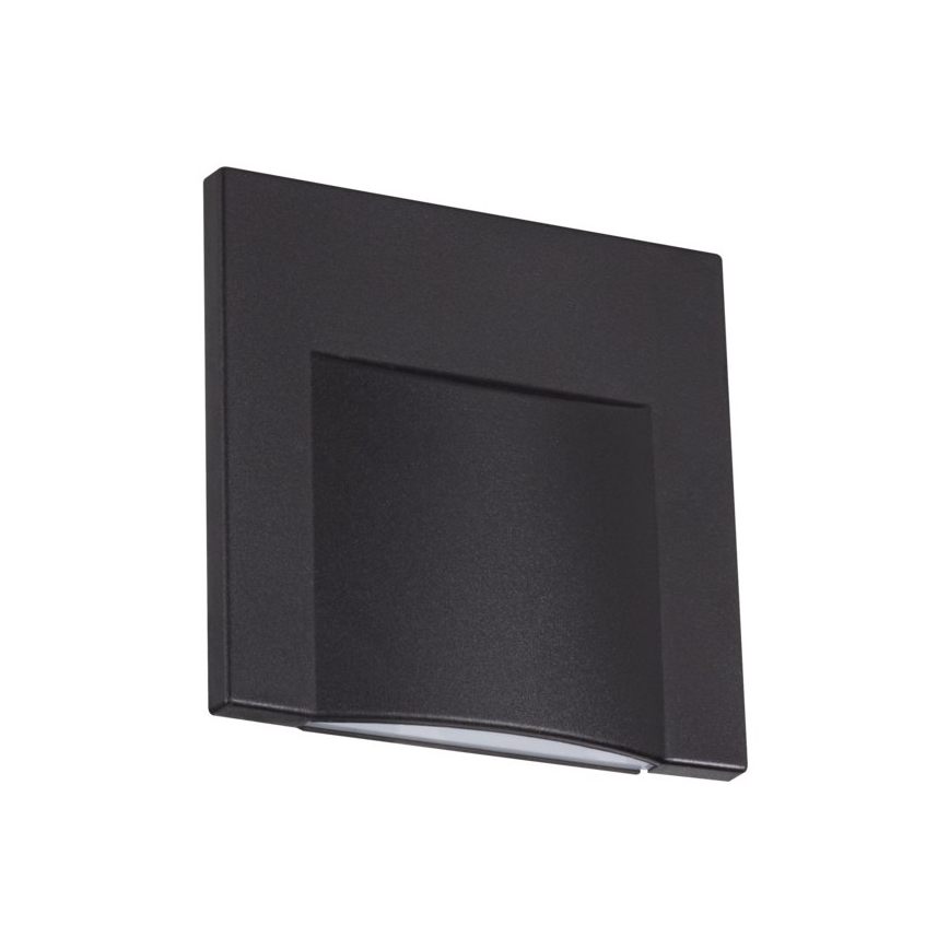Luminaria LED para escalera ERINUS LED/0,8W/12V 4000K negra