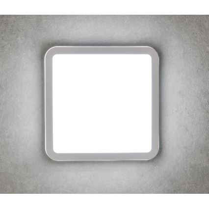 LED Plafón exterior con sensor BENO LED/24W/230V 4000K IP54 blanco