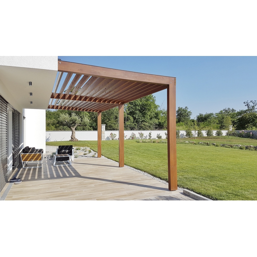 Kanlux 33362 - Foco de exterior AQILO 1xGU10/7W/230V IP65 antracita