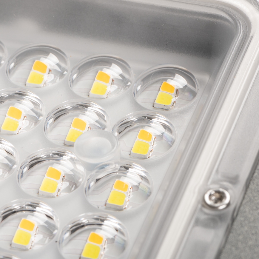 Farola LED PARCOLI LED/30/40/50W/230V 3000/4000/6500K IP66 gris