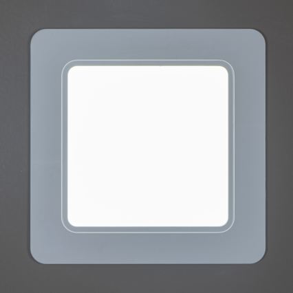 Luminaria LED empotrada para baño TAVO LED/12W/230V 3000/4000/6000K 14,5x14,5 cm IP44 blanca