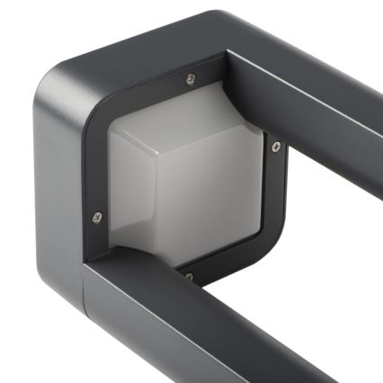 Aplique de pared exterior PEVO 1xGX53/11W/230V IP44 antracita