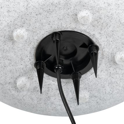 Lámpara de exterior STONO 1xE27/25W/230V diá. 49 cm IP65
