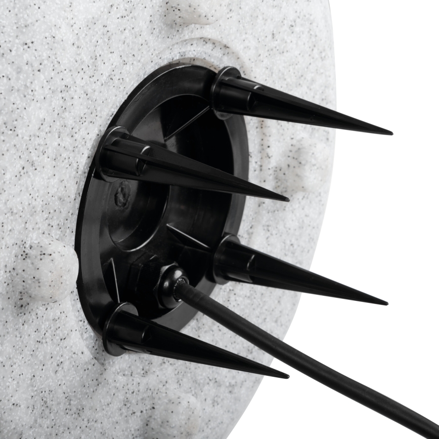 Lámpara de exterior STONO 1xE27/25W/230V diá. 49 cm IP65