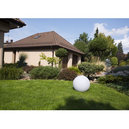 Lámpara de exterior STONO 1xE27/25W/230V diá. 58,5 cm IP65