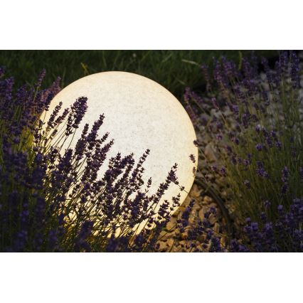 Lámpara de exterior STONO 1xE27/25W/230V diá. 58,5 cm IP65