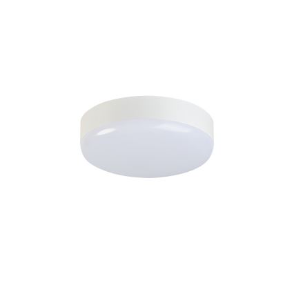Plafón LED técnico con sensor de movimiento IPER LED/10W/230V IK10 IP65 redondeado blanco