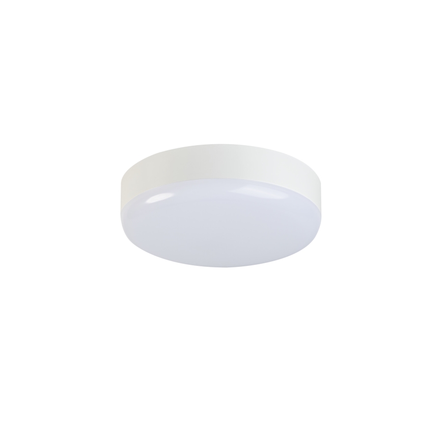 Plafón LED técnico con sensor de movimiento IPER LED/10W/230V IK10 IP65 redondeado blanco