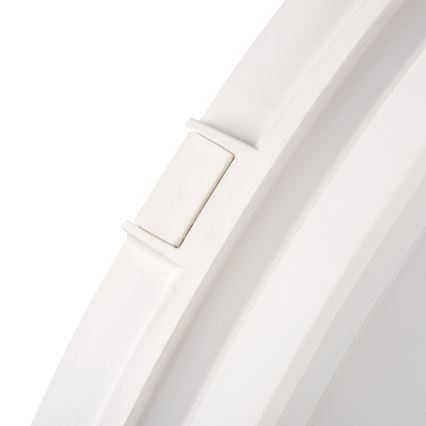 Plafón LED de exterior BENO E LED/20W/230V 3000/4000/6500K diá. 20 cm IP65 blanco