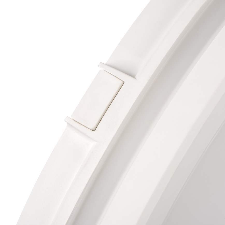 Plafón LED de exterior BENO E LED/20W/230V 3000/4000/6500K diá. 20 cm IP65 blanco