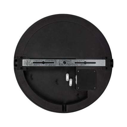 Plafón LED de exterior BENO ECO LED/40W/230V 3000/4000/6500K diá. 40 cm IP65 negro