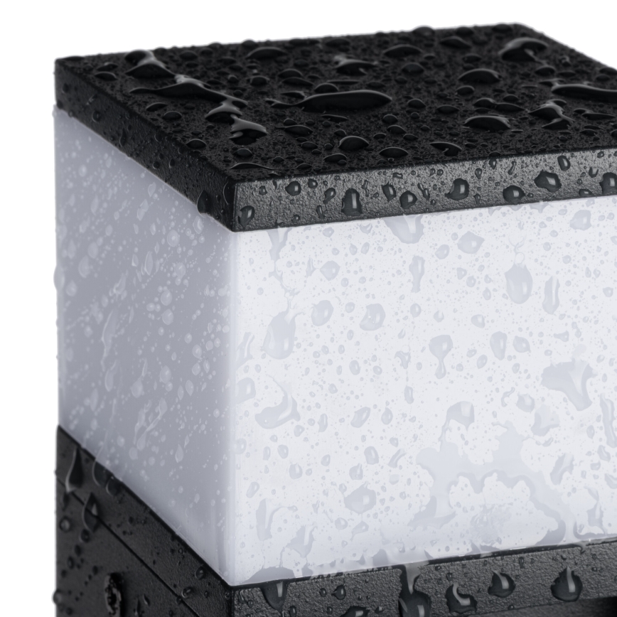 Aplique de exterior DASTEN 1xG9/11W/230V IP44 negro