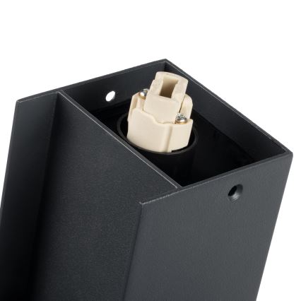 Lámpara de exterior DASTEN 1xG9/11W/230V 80 cm IP44 negro